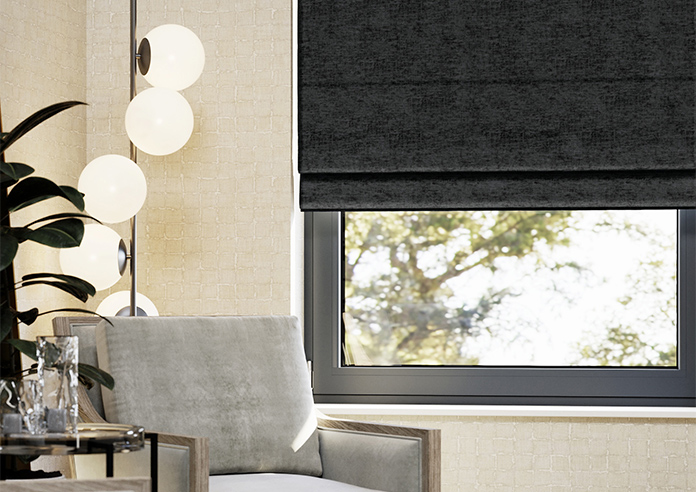 Maurice, Black - Roman Blind - Image 5